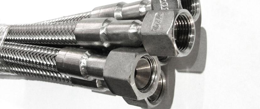 Металлорукав РВД рукав высокого давления вр внутренняя резьба конус 74 градуса из нержавеющей стали.