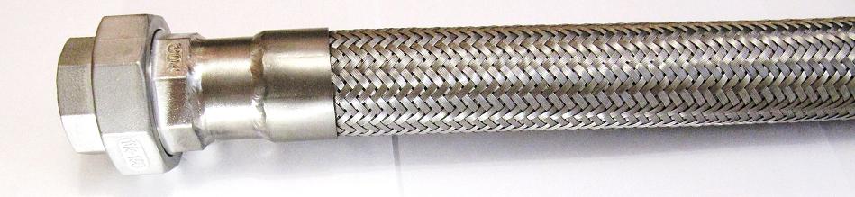 Металлорукав высокого давления с разъемным соединением американка ДУ 15 - 1/2