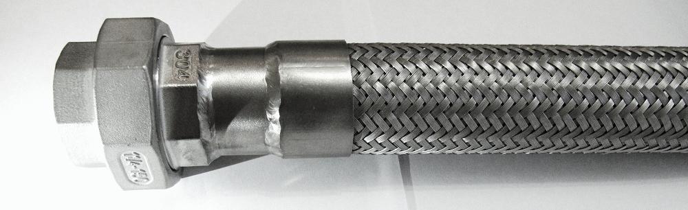 Металлорукав высокого давления с разъемным соединением американка ДУ 15 - 1/2