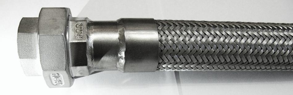 Металлорукав высокого давления с разъемным соединением американка ДУ 15 - 1/2