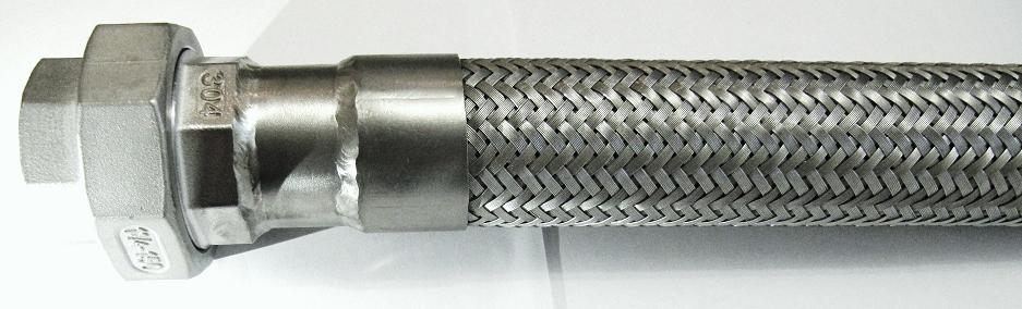 Металлорукав высокого давления с разъемным соединением американка ДУ 15 - 1/2