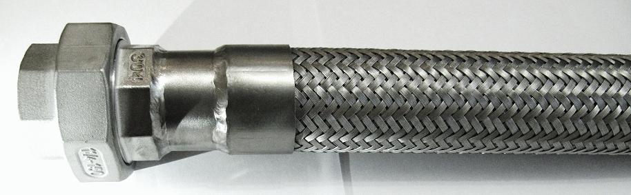 Металлорукав высокого давления с разъемным соединением американка ДУ 15 - 1/2