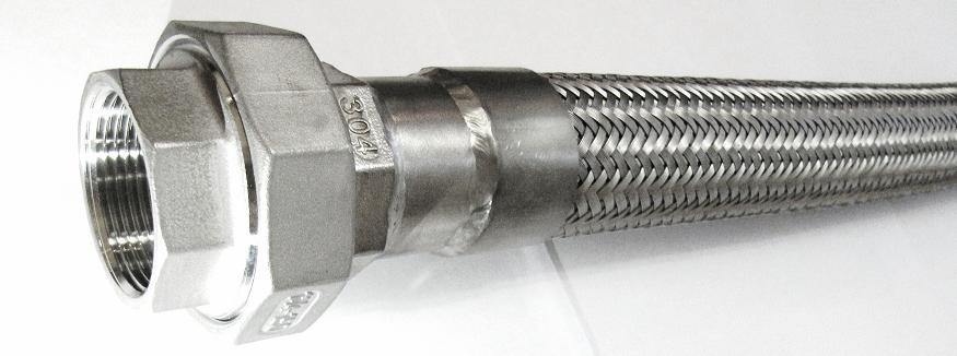 Металлорукав высокого давления с разъемным соединением американка ДУ 15 - 1/2