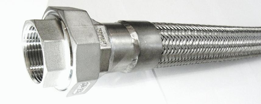 Металлорукав высокого давления с разъемным соединением американка ДУ 15 - 1/2