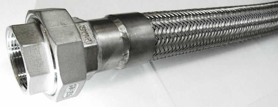 Металлорукав высокого давления с разъемным соединением американка ДУ 15 - 1/2