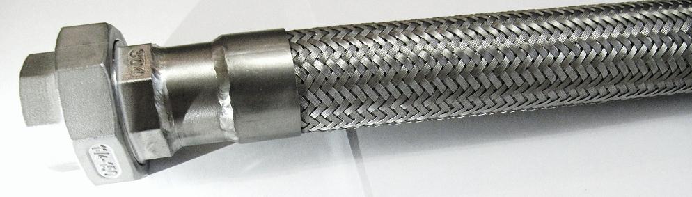 Металлорукав высокого давления с разъемным соединением американка ДУ 15 - 1/2