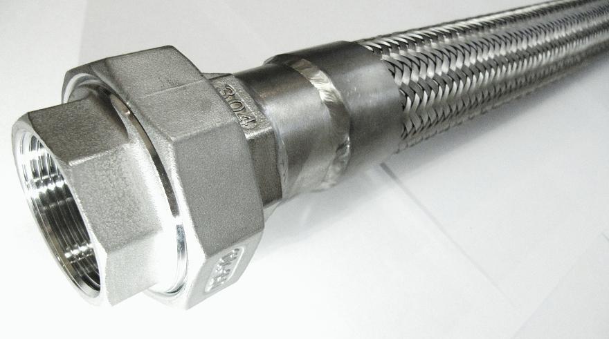 Металлорукав высокого давления с разъемным соединением американка ДУ 15 - 1/2