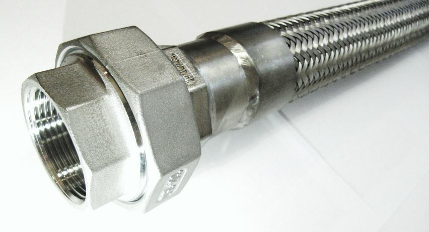 Металлорукав высокого давления с разъемным соединением американка ДУ 15 - 1/2