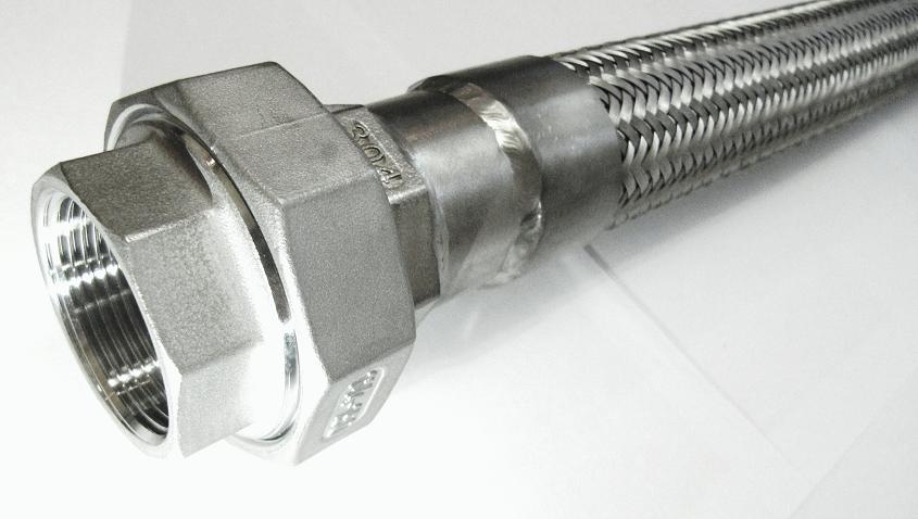 Металлорукав высокого давления с разъемным соединением американка ДУ 15 - 1/2