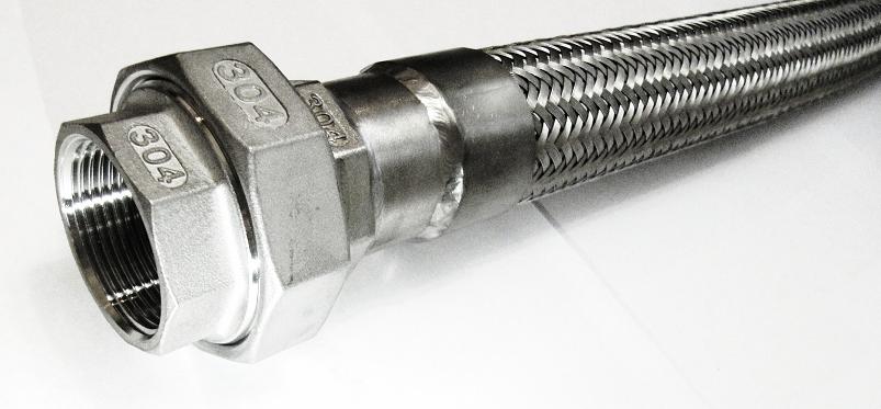 Металлорукав высокого давления с разъемным соединением американка ДУ 15 - 1/2