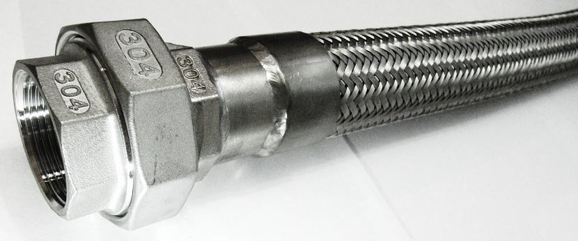 Металлорукав высокого давления с разъемным соединением американка ДУ 15 - 1/2