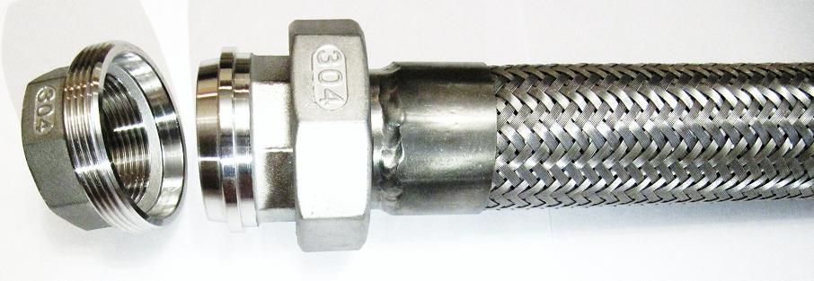 Металлорукав высокого давления с разъемным соединением американка ДУ 15 - 1/2