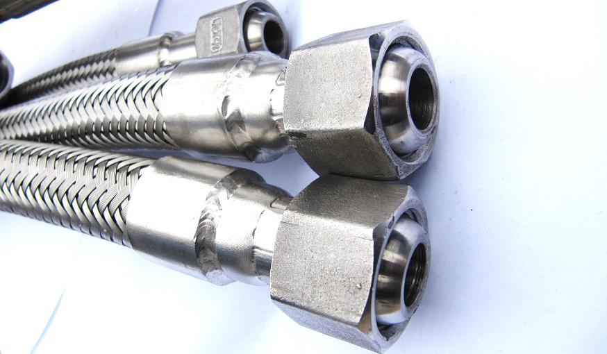 Металлорукав РВД рукав высокого давления сфера под конус 60 градусов из нержавеющей стали